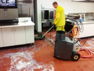 kitchen cleaning